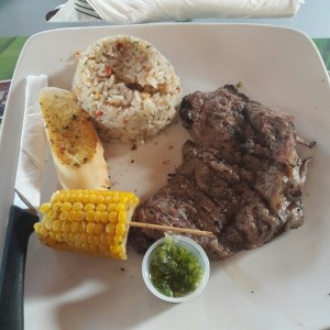 rib eye ( arroz pencas ) 