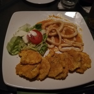 calamares al ajillo