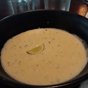 Crema de marisco 