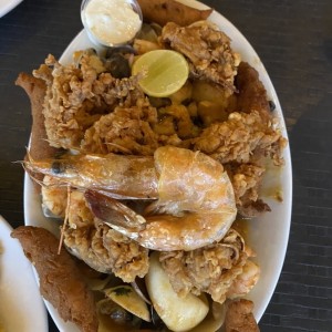 Medio mixto de Mariscos