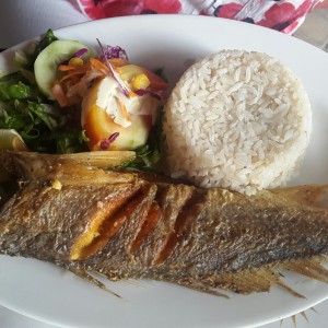 Pescado frito