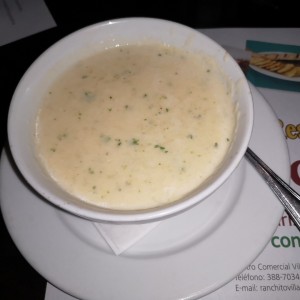 Crema de mariscos