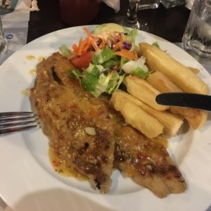 Corvina al Ajillo 