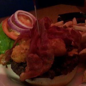 cheese bacon burger