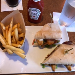 chicken finger blt