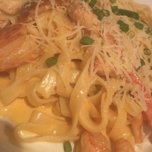 Chicken and Shrimp Cajun Pasta