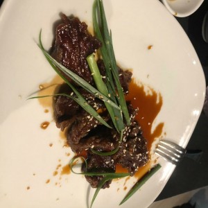 Platos fuertes - ZK Mongolian beef