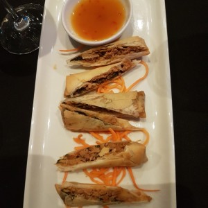 Spring rolls de pollo