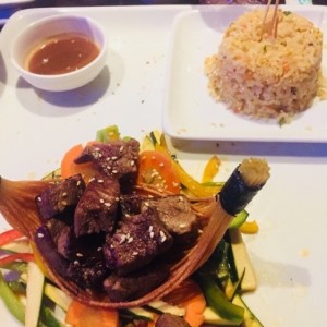 teppanyaki de Filete de Res 