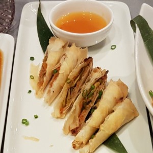 Spring rolls de pollo