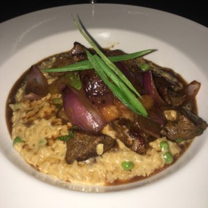 Risotto de lomo saltado