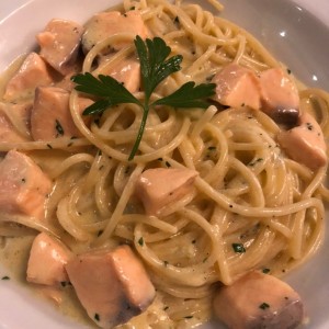 pasta de salmon