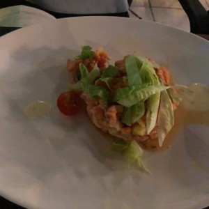 Tartare de Saumon Tropical