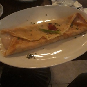 crepe de jamon y queso