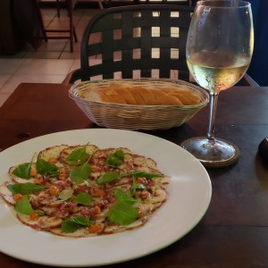 CARPACCIO DE PULPO