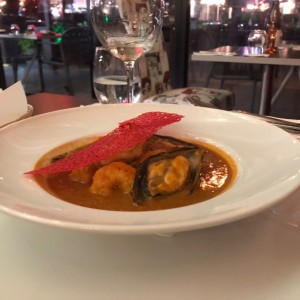 Bisque de mariscos