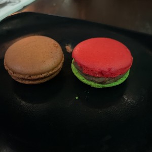 Macaron de chocolate