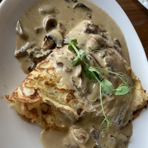 Crepes - Poulet et Champignons