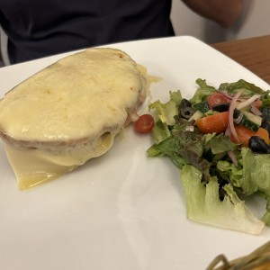 Croque Madame y su Salade