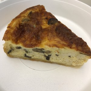 quiche pollo hongos