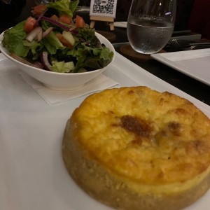 Quiche Lorraine et sa Salade