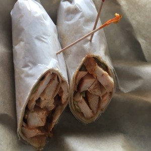 wrap de pollo buffalo