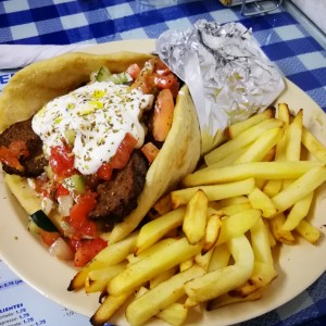 Gyro de carne 