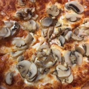 pizza de hongos