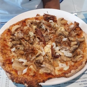 Pizza de pernil