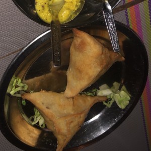 empanadas de pollo y cordero