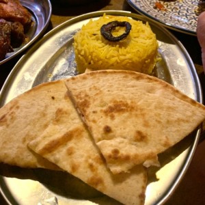 Plain Naan Or Onion Naan