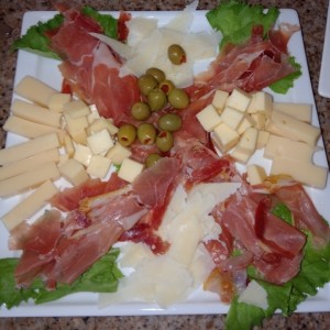 Jamon serrano y quesos