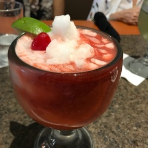 Licuado de Limonada con Fresa