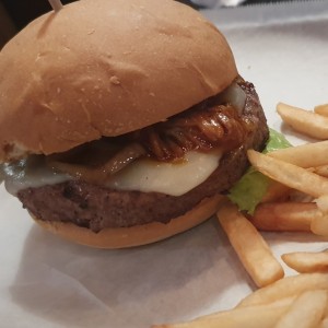 baby back rib burger