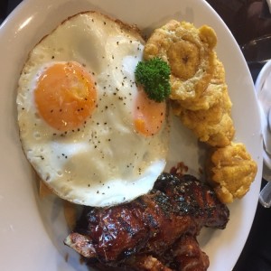 breakfast ribbs eggs