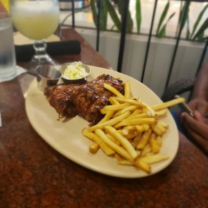 ribs con papas