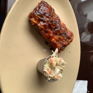 ribs con ensalada