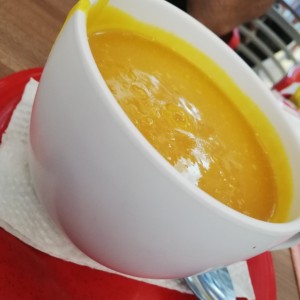 sopa de zapallo