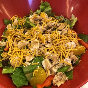 Asia salad con pollo