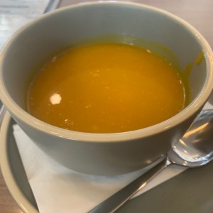 Crema de zapallo 