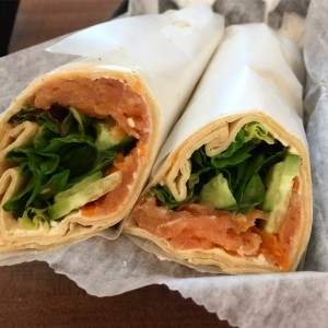 salmon wrap