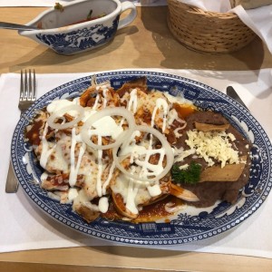 Chilaquiles a la sanborns 