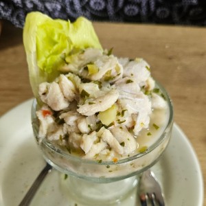 Entradas - Ceviche de Corvina