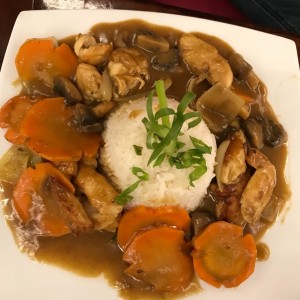 pollo teriyaki curry