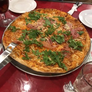 pizza de prosciutto