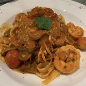 Pasta con mariscos