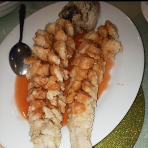 pescado al racimo de uva