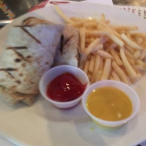 wrap de pollo