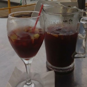 Sangria de vino tinto