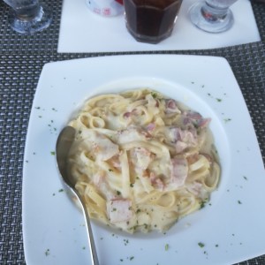 pastas a la carbonara